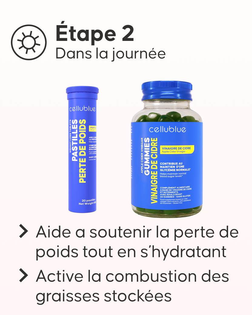Contenu complet du Pack Maxi Perte de Poids Cellublue - 5
