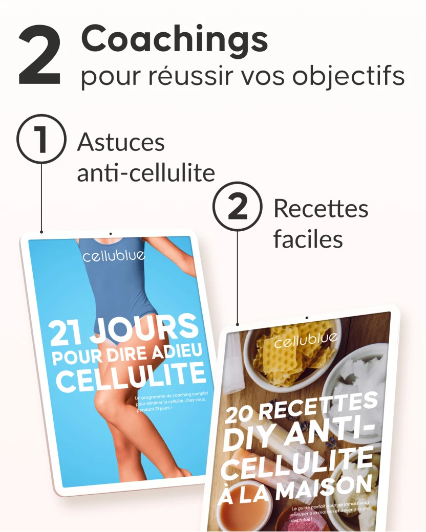 Routine anti-cellulite en 2 gestes simples Cellublue
