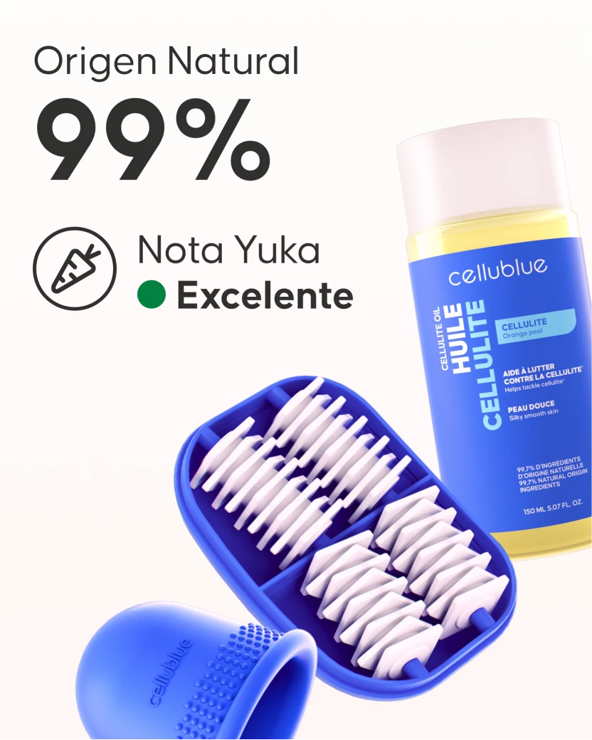 Resultados del método anticelulítico Cellublue antes y después
