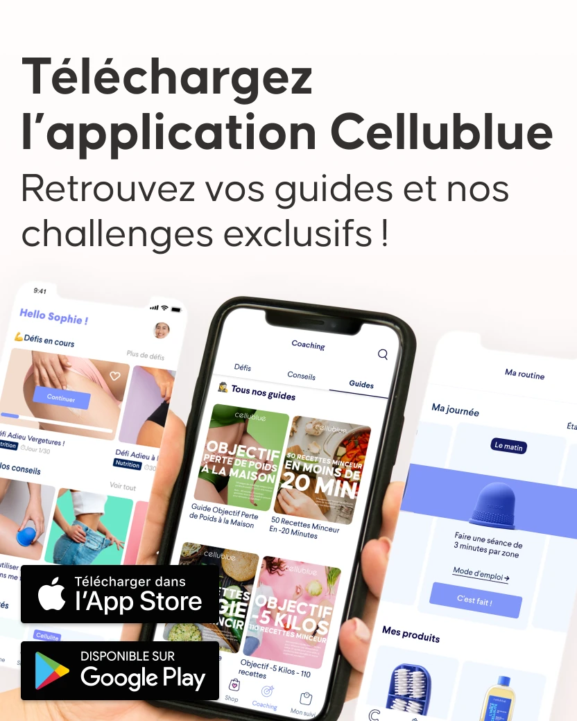 Slider routine bien-être avec le Gua Sha corps Cellublue