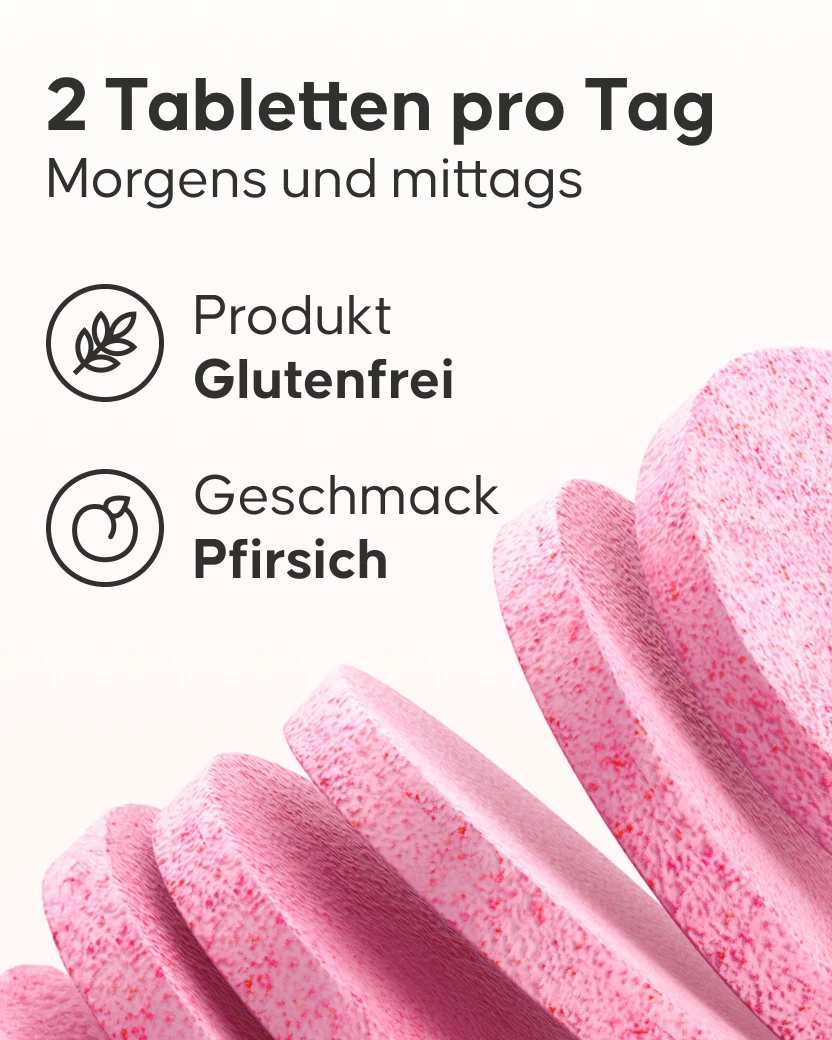 Kollagen Brausetabletten Cellublue Vorher-Nachher straffe Haut