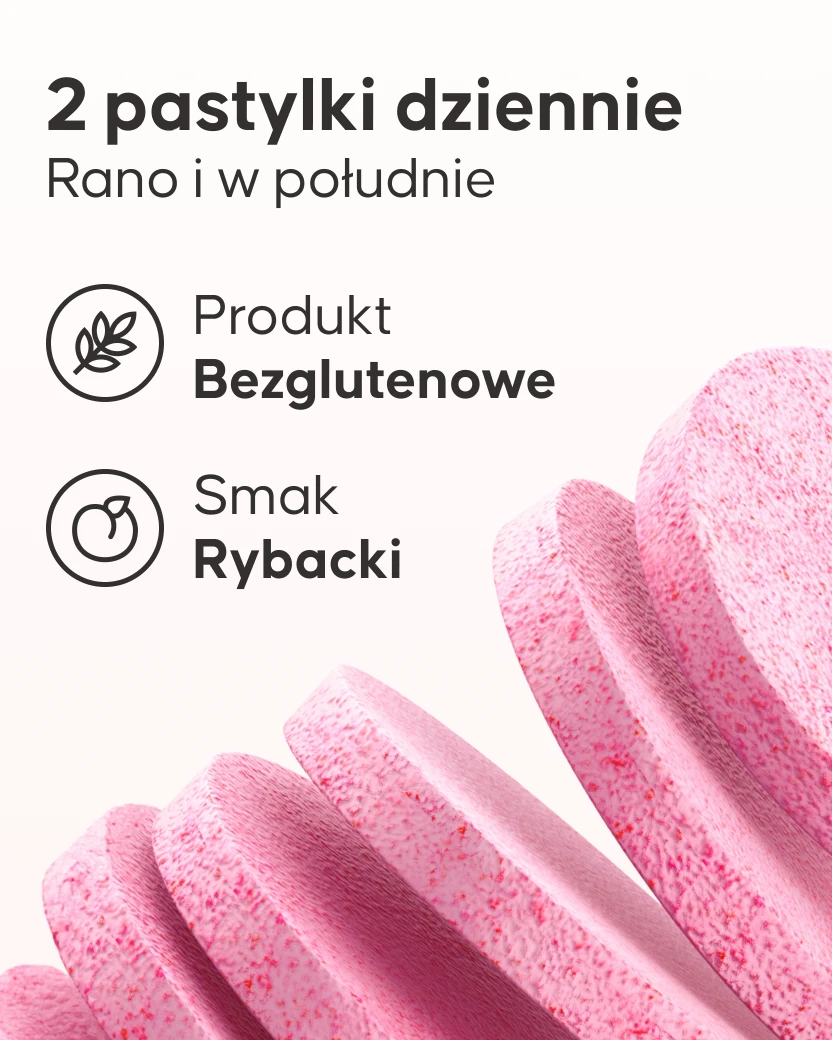 Musujący pastylki kolagenowe Twarz & Ciało - 4