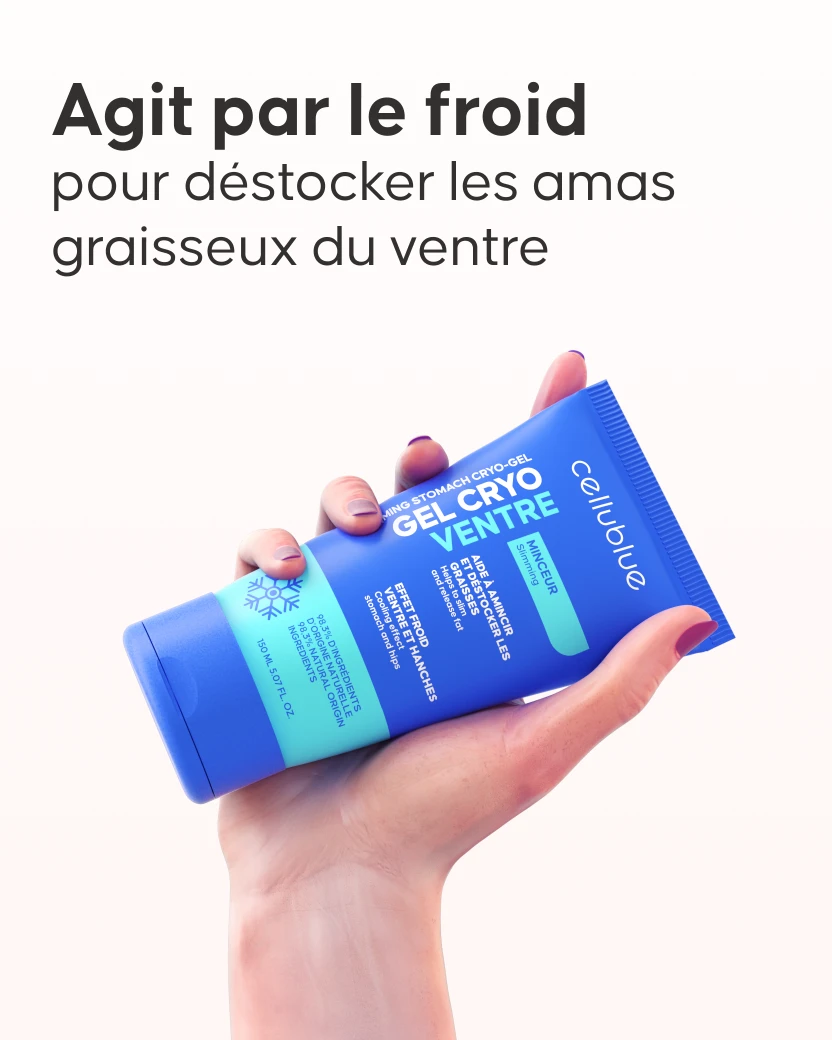 Slider gel cryo ventre massage circulaire étape 2