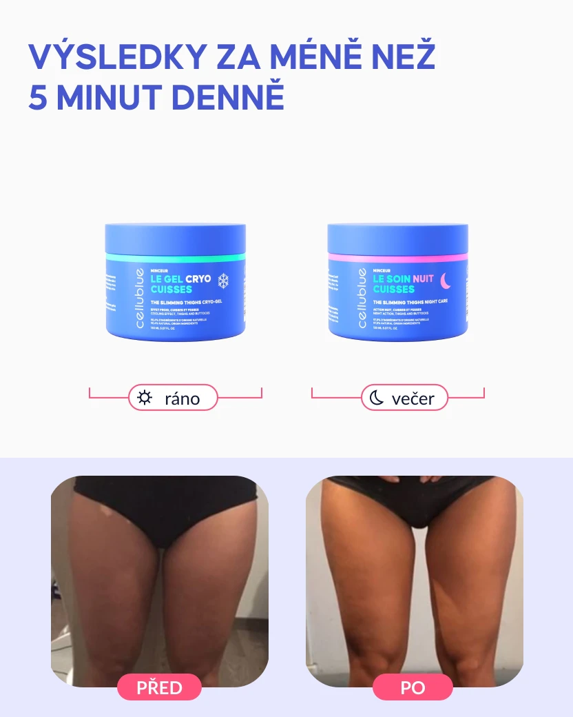 Balíček na hubnutí stehen s účinností 24/7 - 3