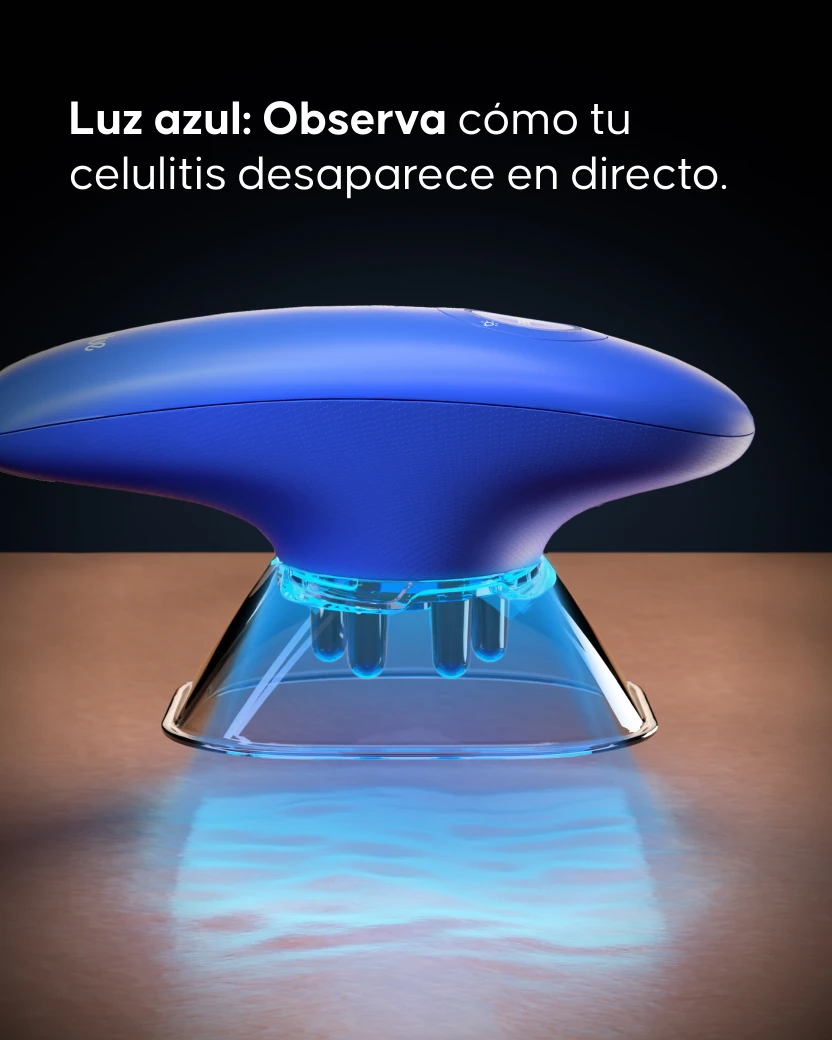 Modo de uso de la ventosa eléctrica anticelulítica Cellublue