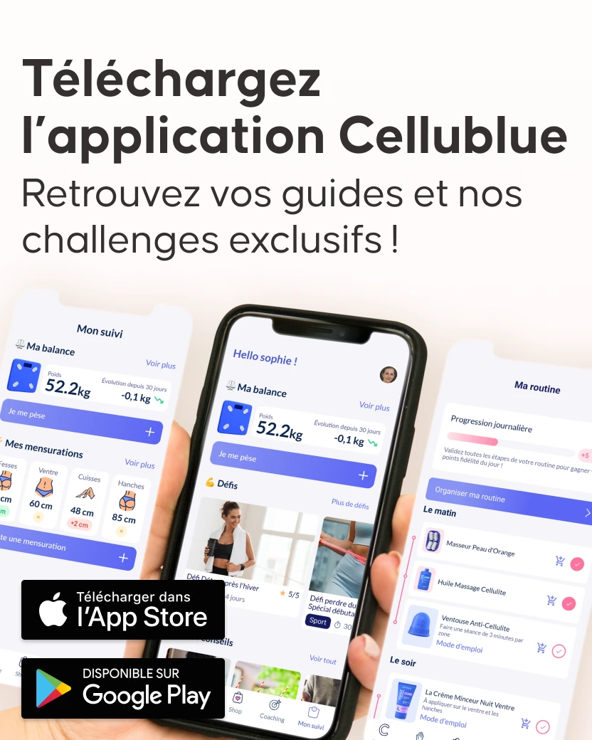 Pack Maxi Raffermissant Cellublue en situation utilisation quotidienne - 9
