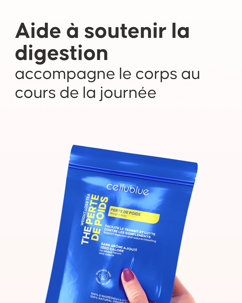 Sachet thé perte de poids Cellublue vue principale - 2