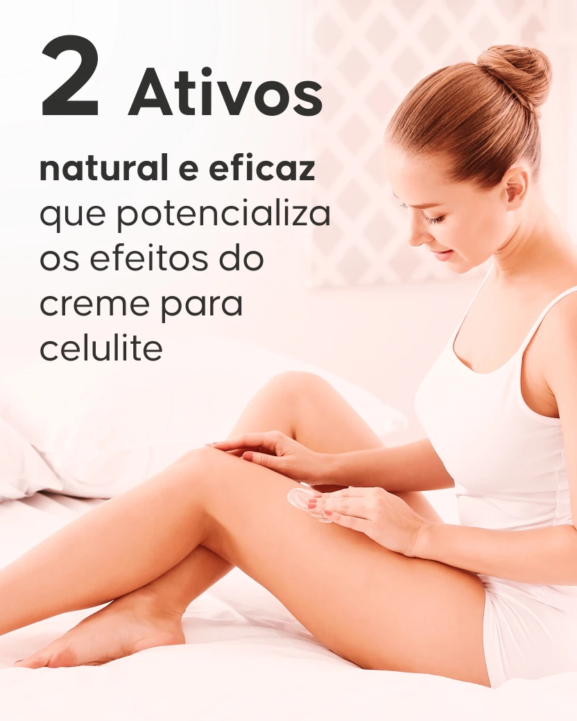 Booster Cellublue misturado ao creme hidratante corporal