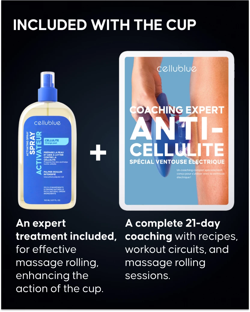 Cellublue electric cupping device accessories and attachments