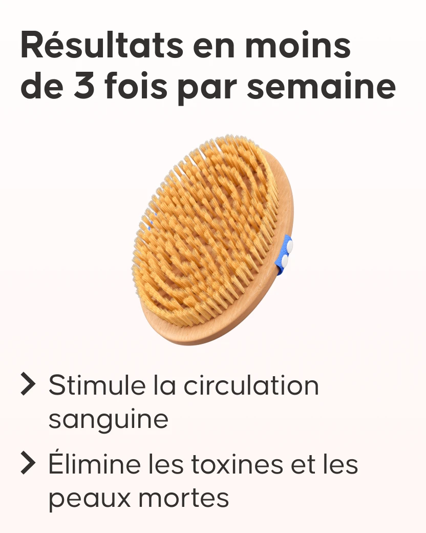 Brosse Massage à Sec - 3