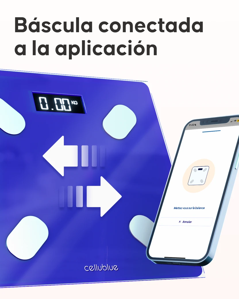 Báscula de adelgazamiento conectada - 5