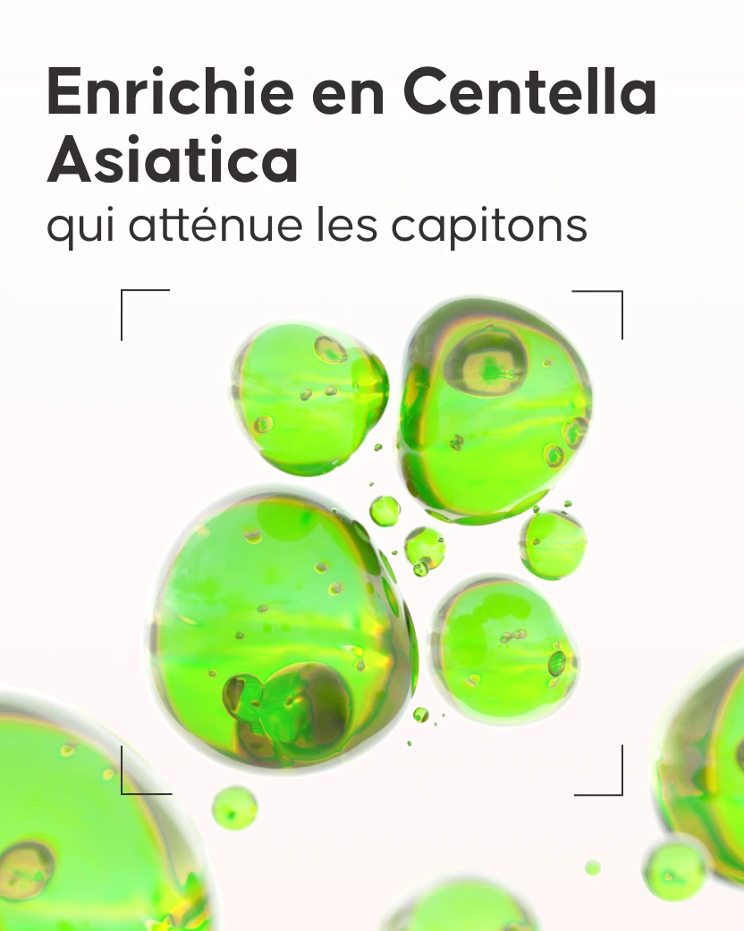 Mousse crépitante Cellublue routine soin anti-capitons