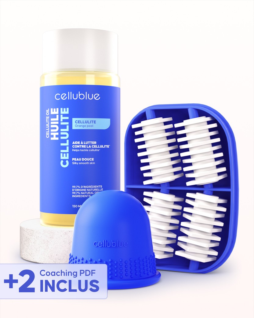 Anti-Cellulite Method kit contents overview by Cellublue