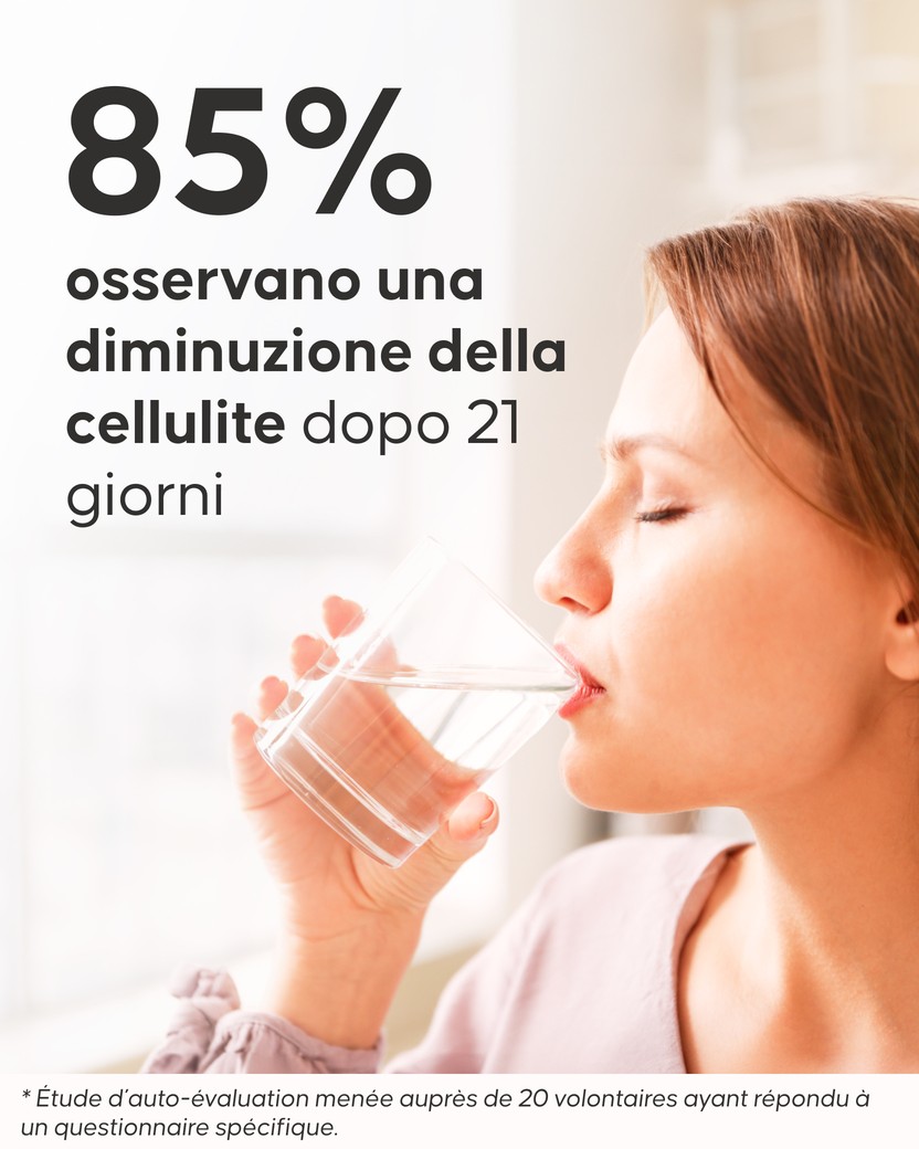 Capsule anti-cellulite Cellublue dettaglio ingredienti vegan