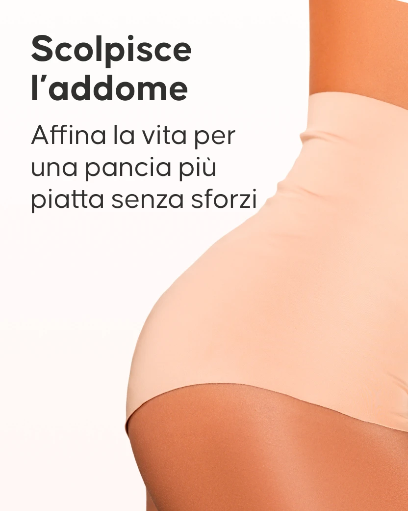 Guaina snellente Cellublue dettaglio compressione mirata
