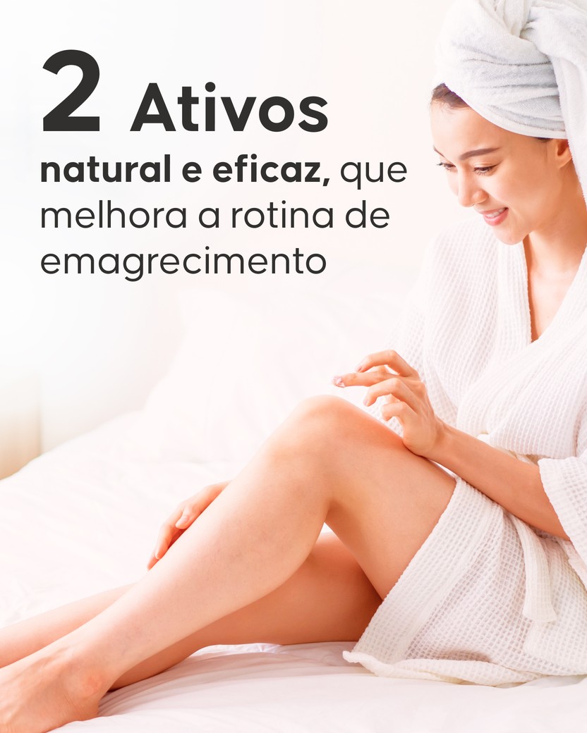 Aplicação do sérum adelgaçante Cellublue na zona abdominal