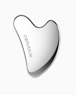 nerezová Gua Sha na obličej