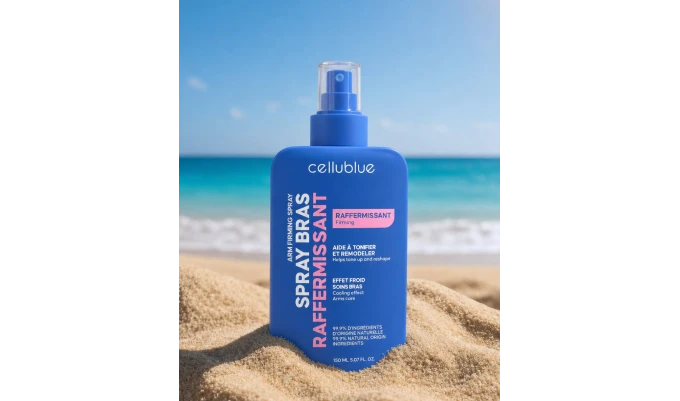 Spray reafirmante para os braços
