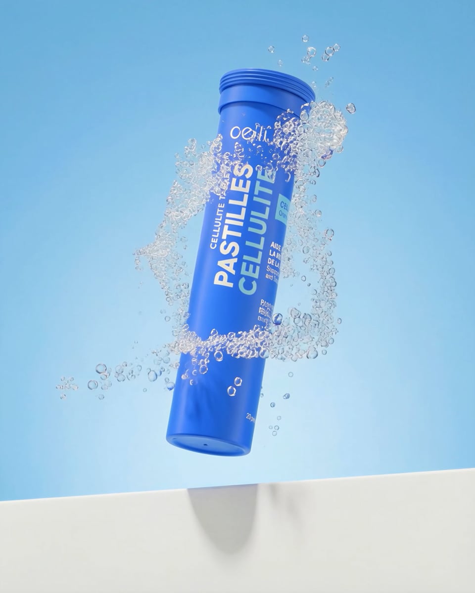 Pastilles anti-cellulite Cellublue vue alternative du produit