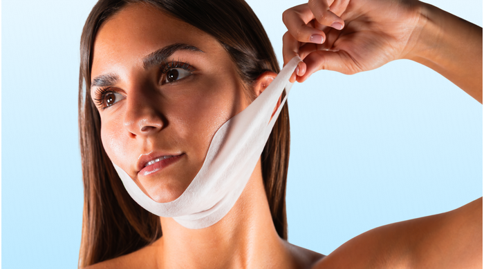 Doppia azione: tessuto tensioneEffetto lifting meccanico