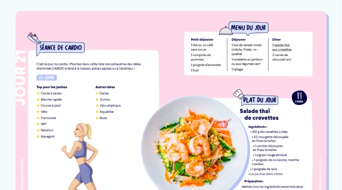 Un coaching qui vous suit chaque jour