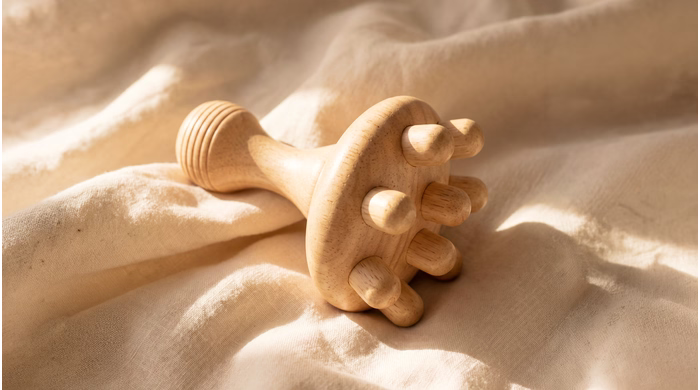 La magie du masseur combinée à l'huile