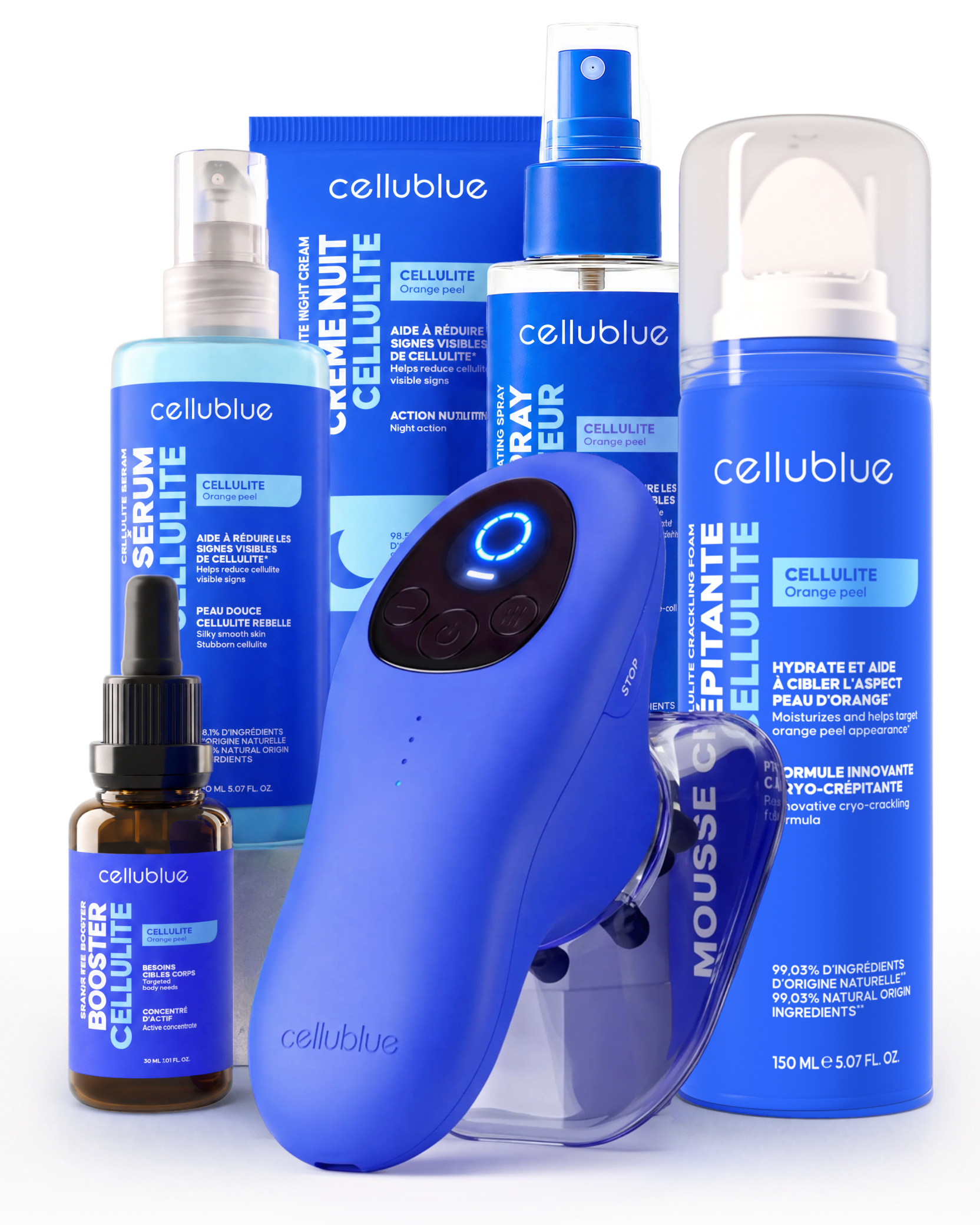 Expertní balíček na celulitidu Cellublue
